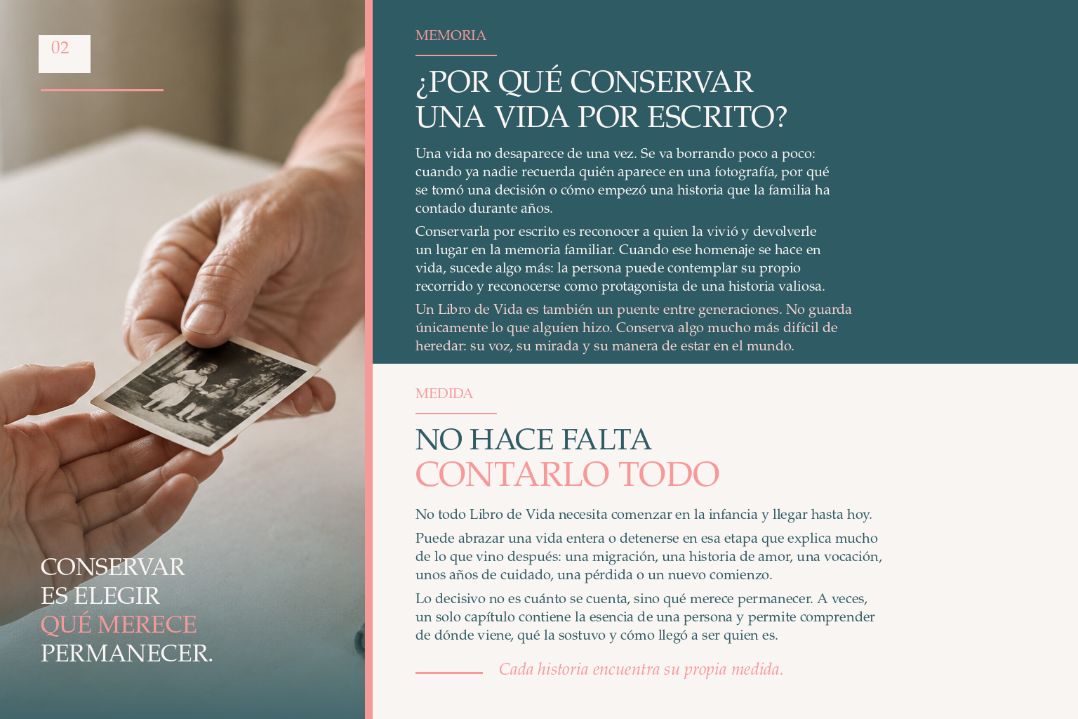 Unas manos sostienen una fotografía familiar antigua